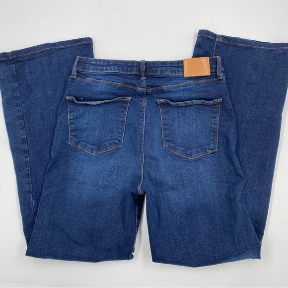 Avec Les Filles It Girl High Waist Sculpt Flared Boot Flare Leg High-Rise dark - Picture 7 of 8